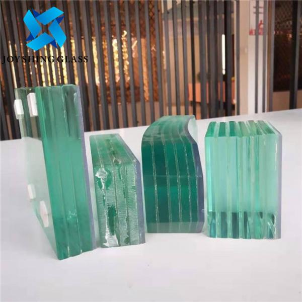 Quality High Hardness Laminated Bullet Proof Glass Thickness Size Customized for sale