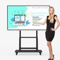 China Digital Touch Screen White Board , Interactive Intelligent Panel For Teaching factory