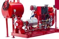 China Ul / Fm End Suction Split Case Fire Pump , Diesel Engine Fire Pump 750 Gpm Capacity factory
