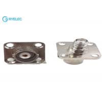 Quality Bnc Q9 Female Connector With Flange Mounting Plate To Sma Female Rf All-Copper for sale