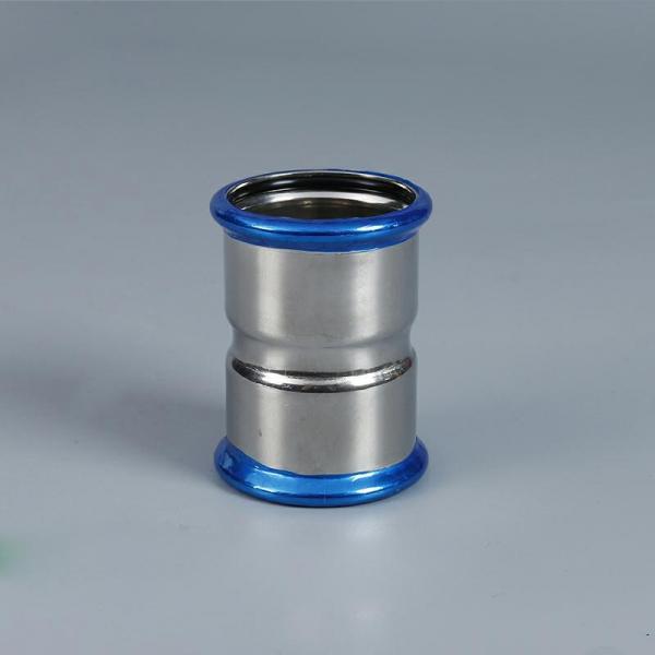 Quality ANSI Straight Pipe Coupling SS304L / SS316L Press Fitting Pipe for sale