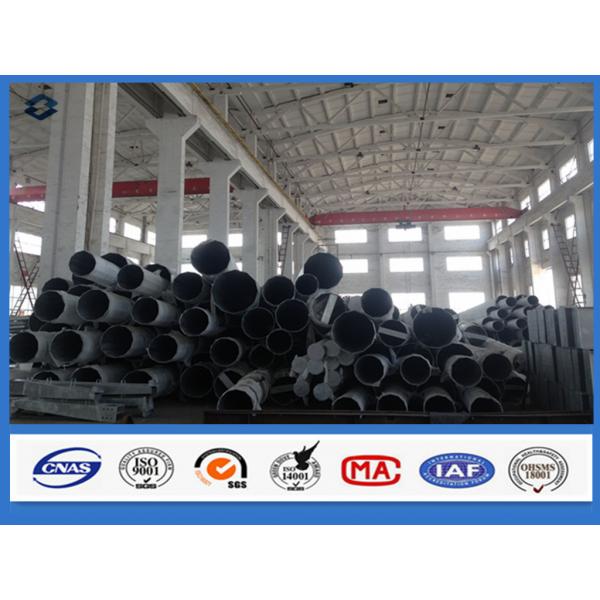 Quality Octagonal 3mm steel tube Q345 Material Electricity transmission galvanized steel pipe for sale