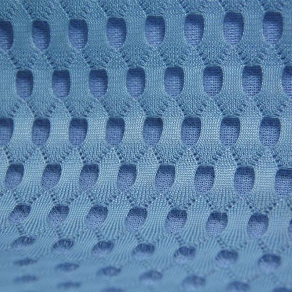Quality Dyed Pattern Air Mesh Fabric Moisture Absorbent Knitted 3mm 3D Mesh Material for sale