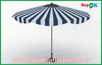China Small Canopy Tent Customized Beach Wood Handle Sun Umbrella Aluminum Frame Sun Protective Umbrella factory