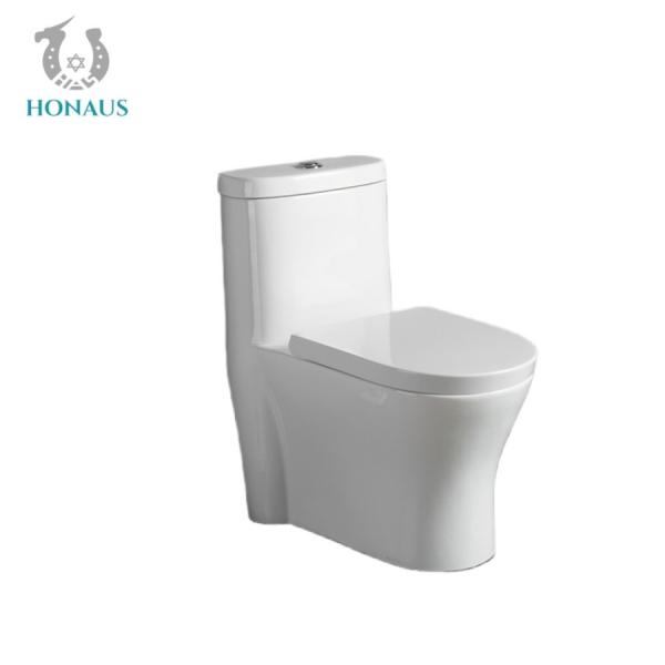 Quality OEM/ODM Available One Piece Toilet Bowl With Mute Cover Soft Closing for sale