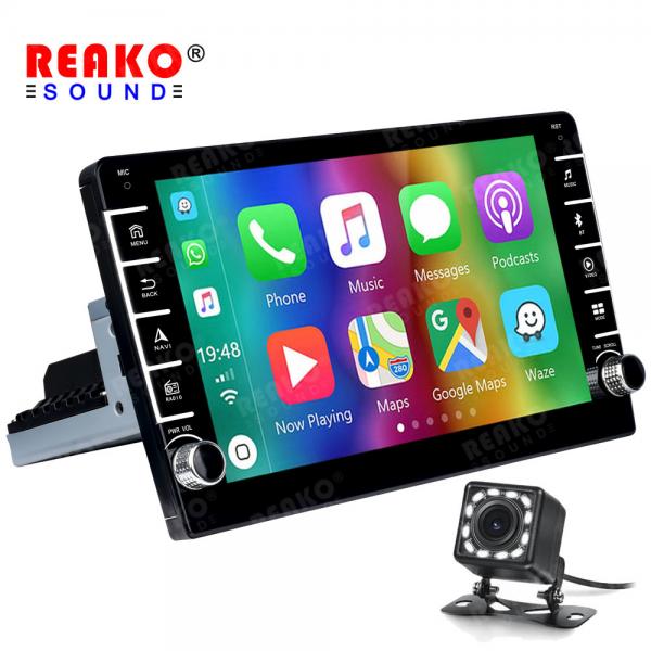 Quality Dual Knobs 1 Din Navigation System Carplay Autoradio Rear View 9 Inch Android Car Stereo for sale