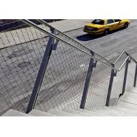 China 7×19 Stainless Steel Balustrade Cable Mesh Impact Resistant Customized factory
