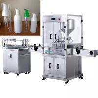 Quality 2 Heads Cosmetic Automatic Filling Machine For Liquid Leakproof Antirust for sale