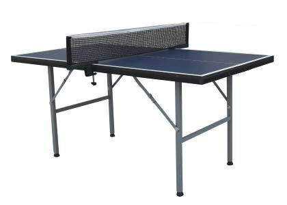 Quality Junior Portable Table Tennis Table 12mm MDF , Easy Folding Midsize Ping Pong Table for sale