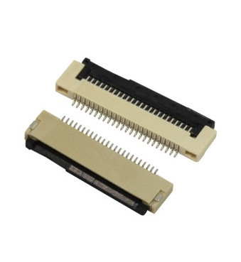 Quality Pitch 0.5mm Fpc Connector 4 Pin To 68 Pin Right Angle 90° Easy On Smt Type H 2.55mm for sale