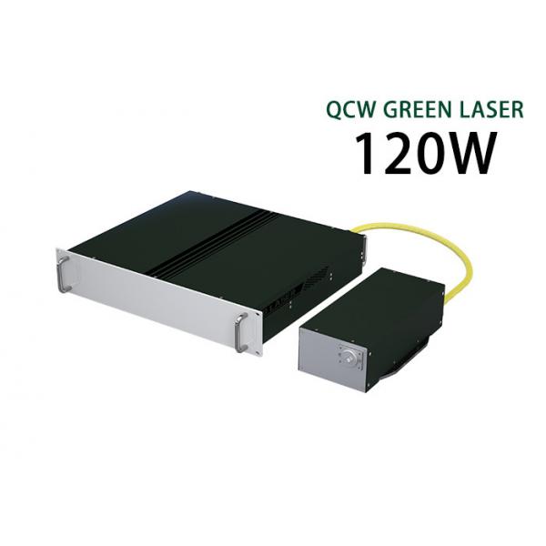 Quality Nanosecond QCW Laser Single Mode 120W Green Fiber Laser for sale
