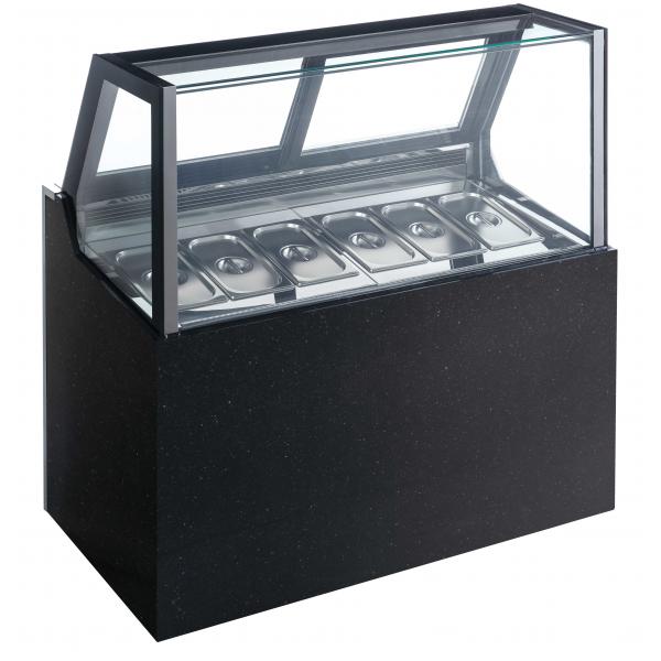 Quality Multinational Commercial Baking Equipment Exquisite Ice Cream Showcase for sale