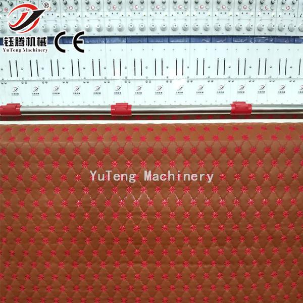 Quality Industrial Computerized Quilting Embroidery Machine Multi Head multifunctional for sale