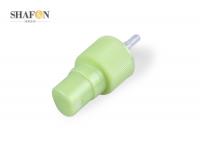 China Plastic Green Color Mist Spray Pump , PP Perfume Sprayer Pump 18 / 410 factory