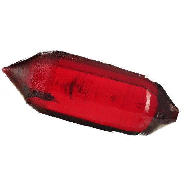 China Hexagonal Crystal large Synthetic Ruby Stone Al2O3 Industrial use factory