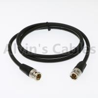 Quality 12G HD SDI BNC To BNC Male Video Coaxial Cable For 4K Video Camera 19 Inches for sale