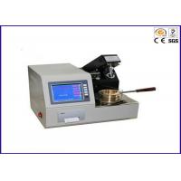 China EN ISO 2592 ASTM D92 Automatic Cleveland Open Cup Flash Point Testing Equipment factory