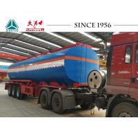 Quality Long Life 42000 Liters Malawi Fuel Tanker Trailer With Spring Suspension for sale