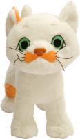 China 12 inch Black / White Cat Stuffed Animal Toys Soft Cartoon Plush factory