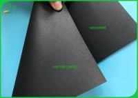 China Single Side Coated Black Book Binding Board 300g Cardboard In Sheet Or Roll factory
