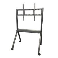 China Modern Rolling Interactive Whiteboard Stand Trolley With Universal Wheels factory