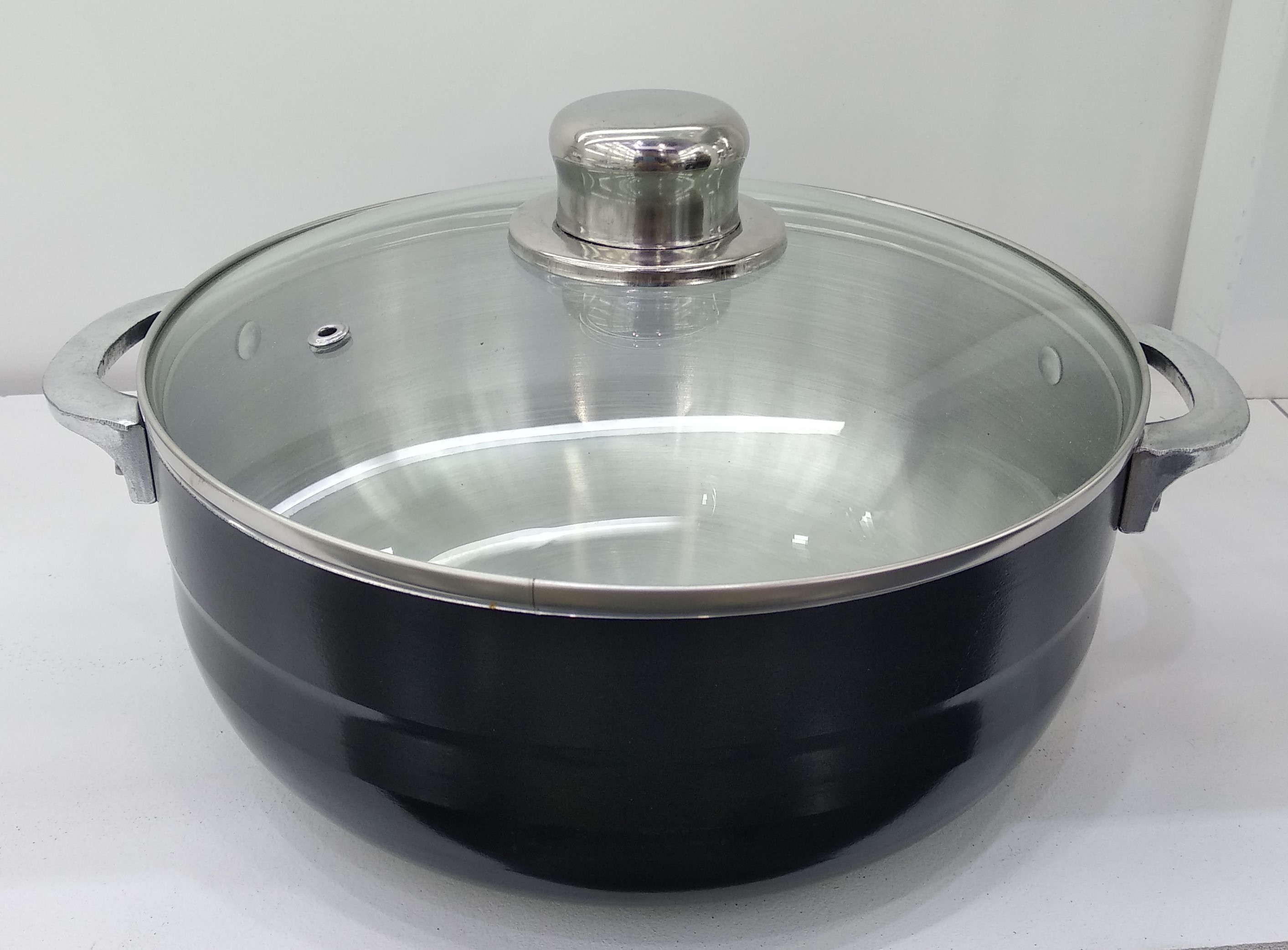 China Aluminium Caldero Pot, Cookware, Cooking Pot, Casserole (Glass Cover available) for sale