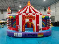 Buy cheap Clown Themed PVC 5.2x5m Inflatable Combos Adult Bouncy Castle Professional from wholesalers