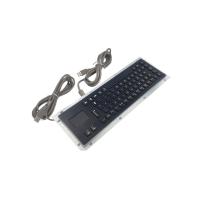 China Black Color Wired Keyboard With Touchpad Stainless Steel 304 Material Durable factory