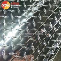 China 5754 Aluminum Sheet 5 Bar 5mm 4x8 Sheet Aluminum Diamond Plate Embossing Aluminum Sheet Roll factory