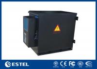 China Heat Insulated Wall Mount Steel Outdoor Telecom Cabinet With Air Conditioner Cooling factory