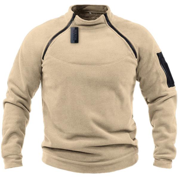 Quality European American Military Tactical Sweatshirt Breathable Polyester Filling for sale