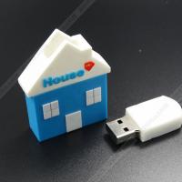 China Custom House building Shape for Promotional Gifts USB 2.0 for computer factory