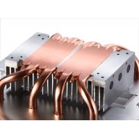 China Soldered Pin Fin Heat Sink With Copper Pipe Liquid Evaporate Technology factory