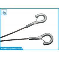 China Steel Wire Rope Hardware And Fittings With Y Fit With 2 Snap Hooks Attached for sale