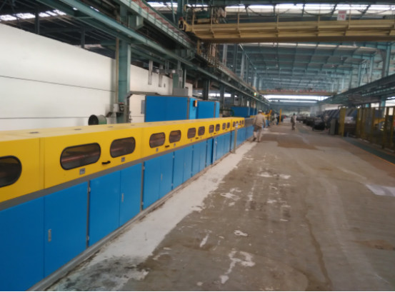 Quality Water Quenching Spring Wire Tempering Line Φ9.0mm 20m/Min for sale