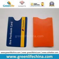 China Soft PVC Plastic Card Pocket W/Custom Logo Imprinted Logo for sale