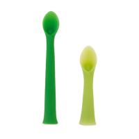 China First Stage Silicone Baby Spoon Food Grade BPA Free Infant Feeding Utensils factory