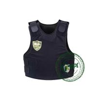 Quality Comfortable Black Concealable Aramid PACA Ballistic Vest Shirt For Law Enforcement for sale