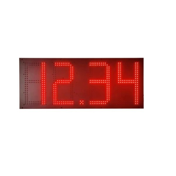 Quality 10inch Bright White Waterproof LED Gas Price Signs Outdoor With RF Remote for sale