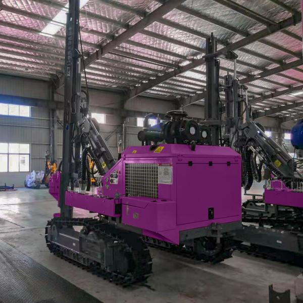 Quality Hydraulic DTH Drilling Machine Borehole Depth 30m Crawler Drilling Rig for sale