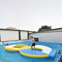 China 0.9mm PVC Tarpaulin New Product Inflatable 8 Slope for sale