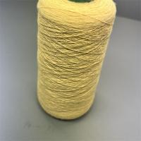 Quality 60TEX Para Aramid Yarn Yellow For Gloves Or Fabrics NE 20/2 for sale