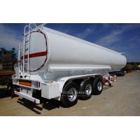 China fuel tank truck trailer, crude oil tanker trailer with 3 axle for sale for sale