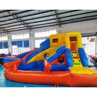 China Mini Indoor Kids Toddler Pools Water Games Inflatable Water Slide factory