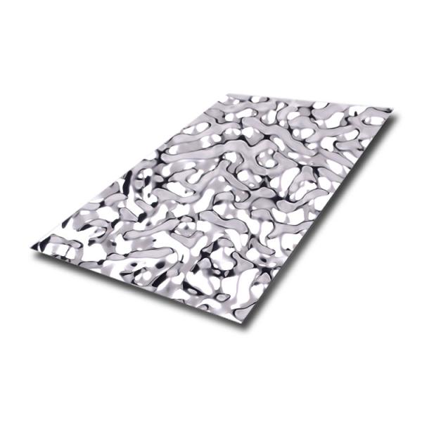 Quality 8k Water Ripple Stainless Steel Sheet for sale