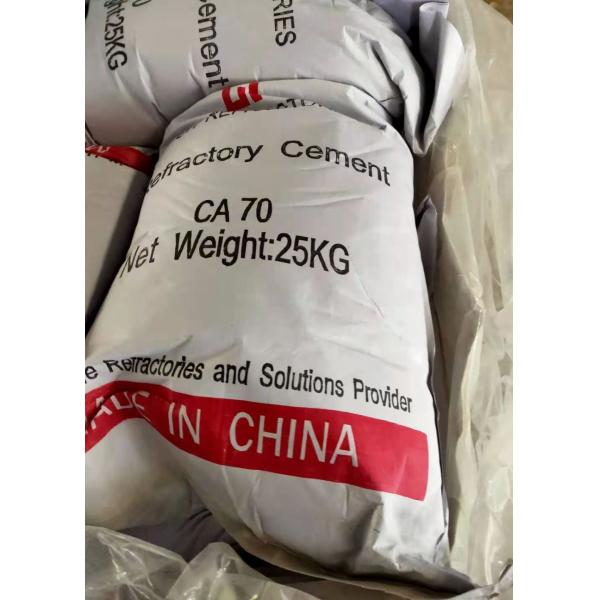 Quality 70.5% High Alumina Refractory Cement for sale