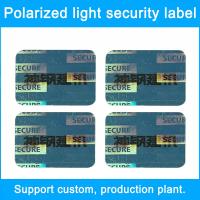 Quality Commodity Transparent Self Adhesive Security Labels Round Embossed Logo for sale