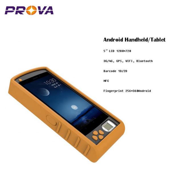Quality 1D 2D Barcode Scanner , Android Fingerprint Handset Support For A-GPS for sale