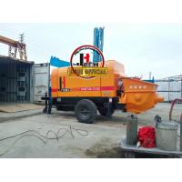 Quality 40m3/H Diesel Hydraulic Trailer Concrete Transportation Pump Machine for sale