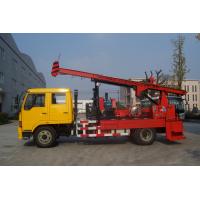 China G-2 Natural Gas Truck Mounted Drilling Rig , Trailer Mounted Drilling Rigs factory